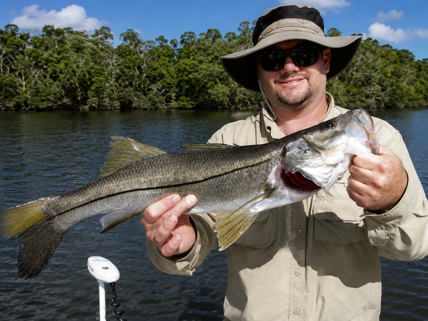 Backcountry Snook fly fishing