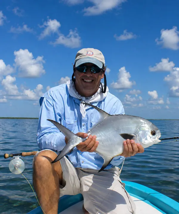 Fly Fishing for Permit in Isla Blanca